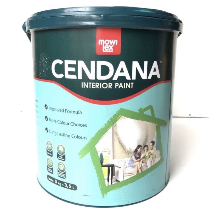 Cat Tembok Cendana Mowilex 25kg PUtih