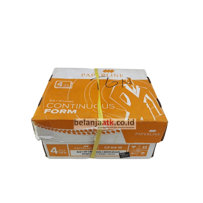 

Barang Terlaris Continuous Form 4 Ply Paperline 9 X 11 Packing Aman