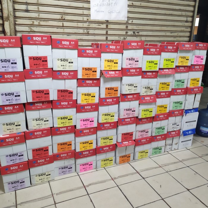 

Produk Terbaru Sinar Dunia. Kertas Warna A4 80Gsm. Packing Aman