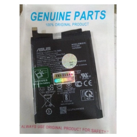 Asus C11P1806 Original 100% Genuine Battery Batre Baterai Asus Zenfone 6 2019 Zenfone 6Z