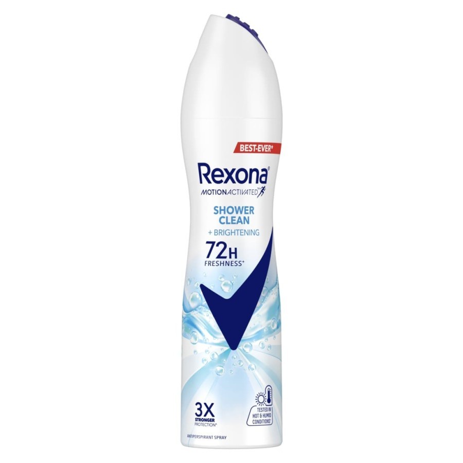 Rexona Antiperspirant DEODORANT SPRAY Shower Clean 135ml