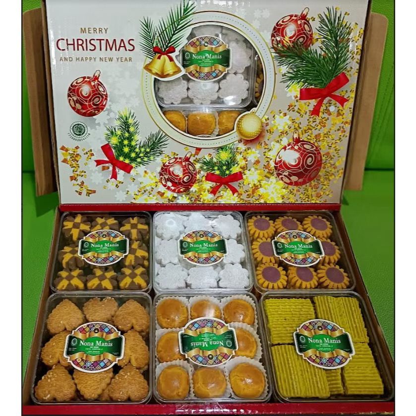 

kue natal hampers natal hampers kue natal parcel kue natal paket kue natal isi 6 kue