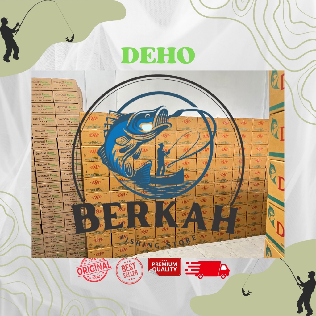 

DEHO TUNA CHUNK IN OIL / TUNA DALAM MINYAK 180g - UMPAN PANCING
