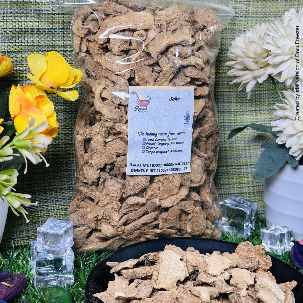 

Jahe Kering Kemasan 100 Gram - Rempah Bu Risma