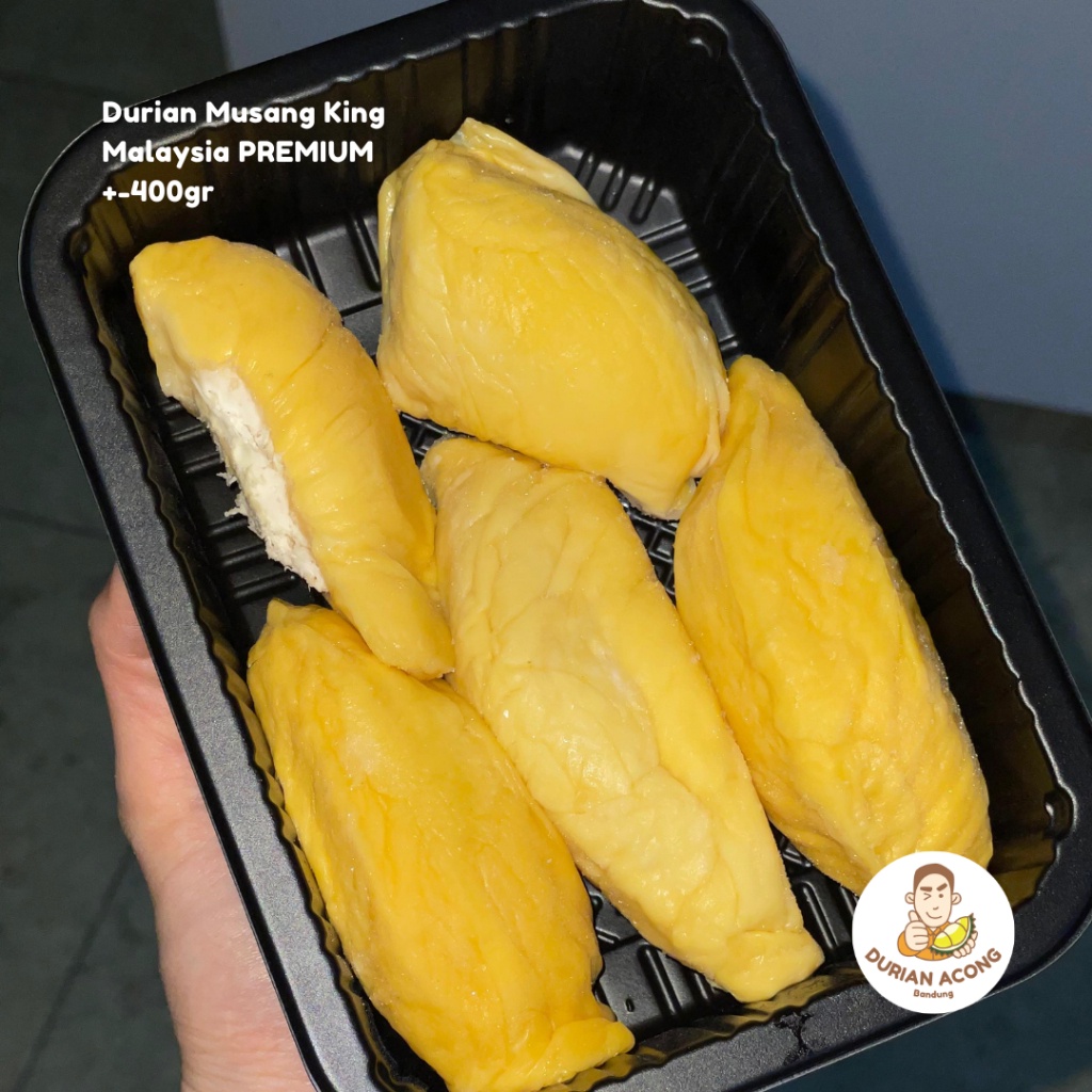 

Durian MusangKing Malaysia PREMIUM +-400gr Asli Original