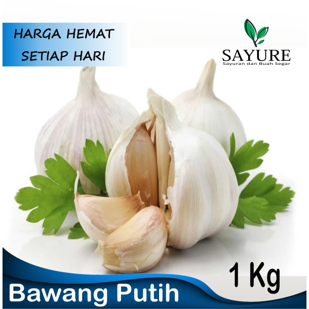 

BAWANG PUTIH BIASA 1 KG