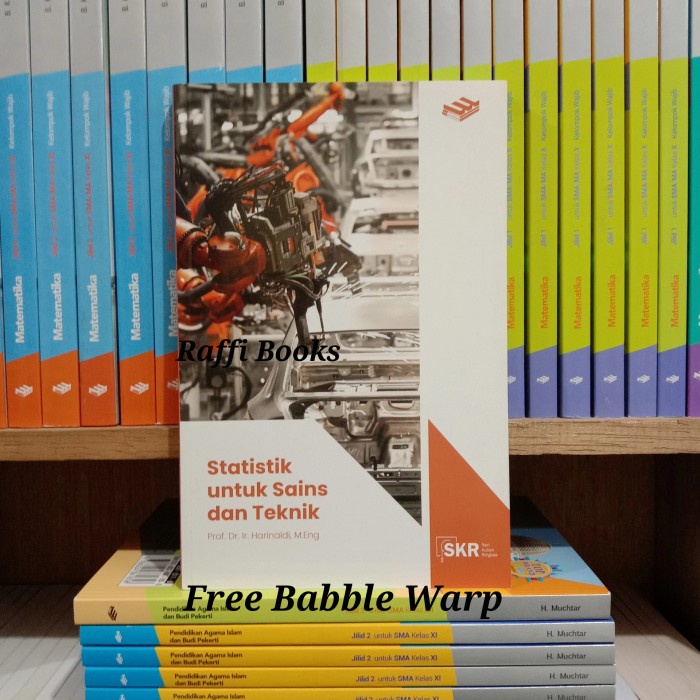 

Buku SKR Statistik Untuk Sains dan Teknik Erlangga Original