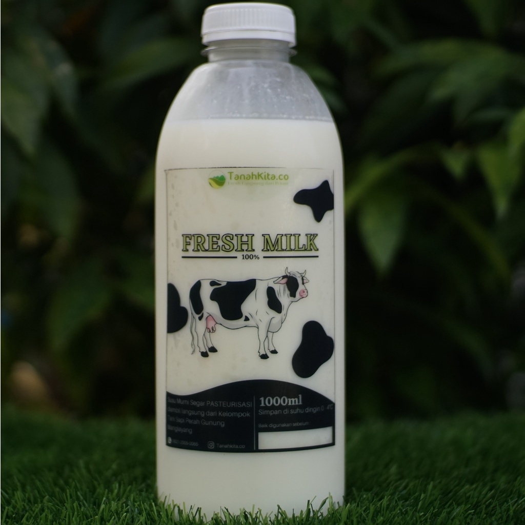

Susu Murni Pasteurisasi I Fresh Langsung dari Peternakan Sapi Perah Gunung Manglayang I 1000ml