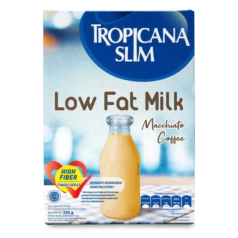 

Tropicana Slim Low Fat Milk 500gr - Korean Strawberry/ Vanilla/ Macchiato Coffee