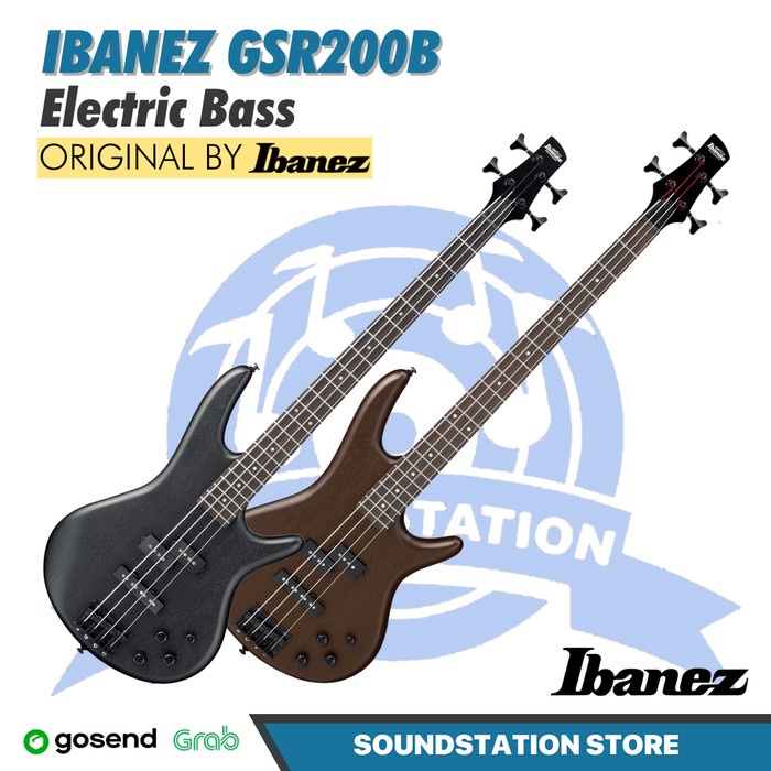 IBANEZ GSR200B GIO SERIES ELECTRIC BASS - BASS ELEKTRIK GSR 200B