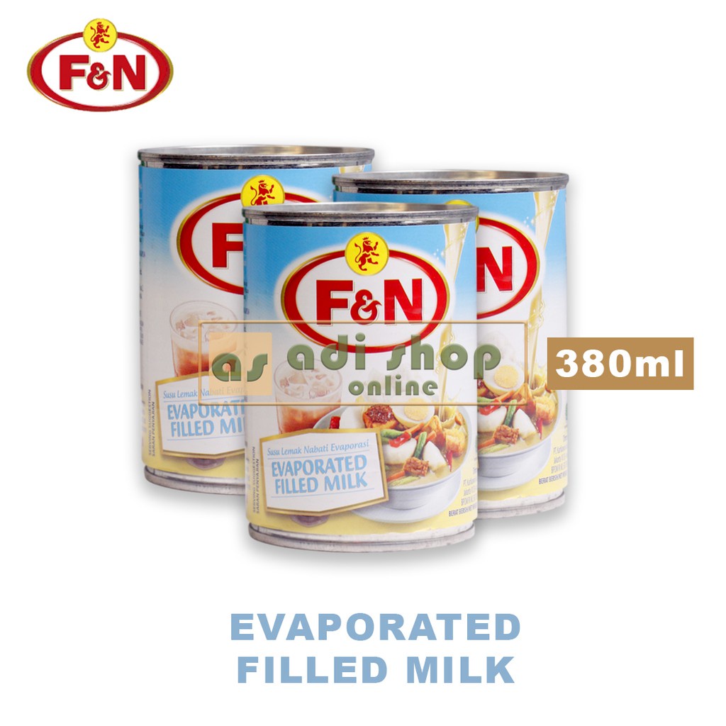 

SUSU EVAPORASI F&N 380ml EVAPORATED MILK F&N