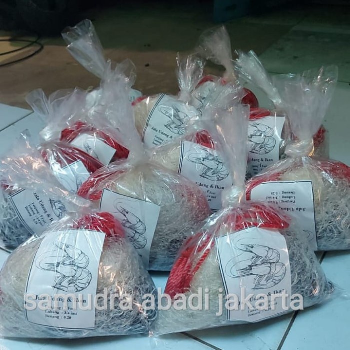 JALA LEMPAR KECRIK 1 METER 3 FEET UNTUK IKAN UDANG KECIL