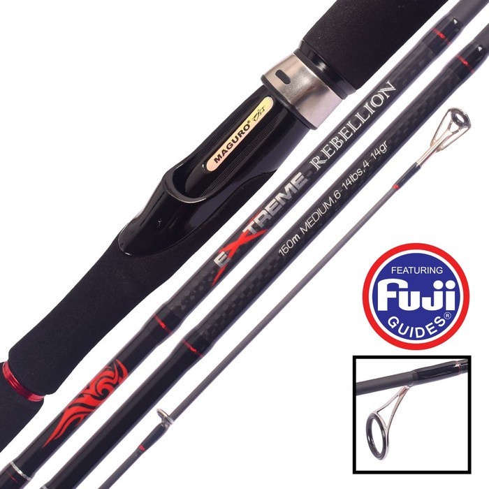 JORAN PANCING CARBON MAGURO EXTREME REBELLION RING GUIDE FULL FUJI
