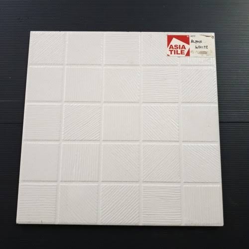 JJyoi- keramik asia tile 25x25 alpha white kw 1 keramik kamar mandi lantai