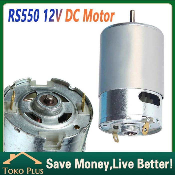 JJyoi- Rs550 DINAMO MOTOR DC 12V 19500 RPM Cordless Drill