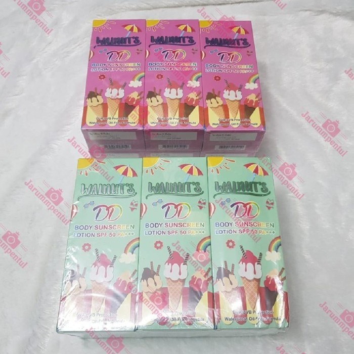 lon DD Walnut Body Sunscreen Lotion SPF50 PA+++ - DD Body Sunscreen Lotion