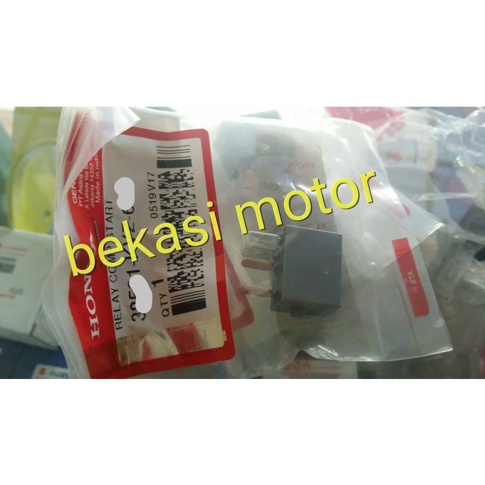 TERLARIS RELAY STARTER STATER HONDA ESP BEAT SCOOPY VARIO ORIGINAL KAKI 4