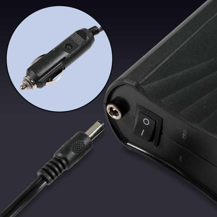 DISKON POMPA BAN ELEKTRIK MOBIL SEPEDA MOTOR PORTABLE OTOMATIS 120W 150 PSI KOMPRESOR ANGIN MINI