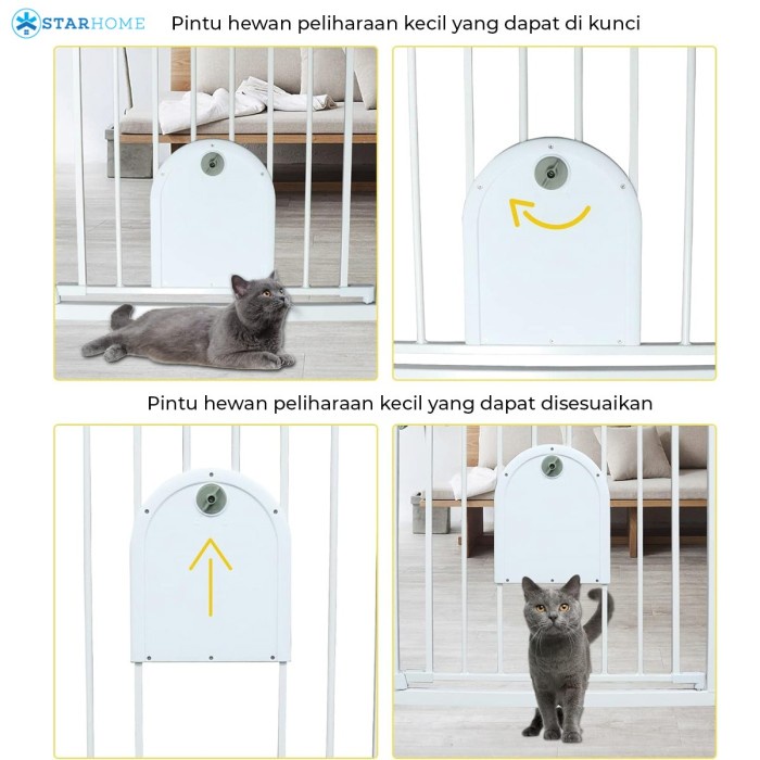 Promo! Starhome Pagar Bayi Pintu Pagar Pengaman Tangga Balkon Pembatas Tangga