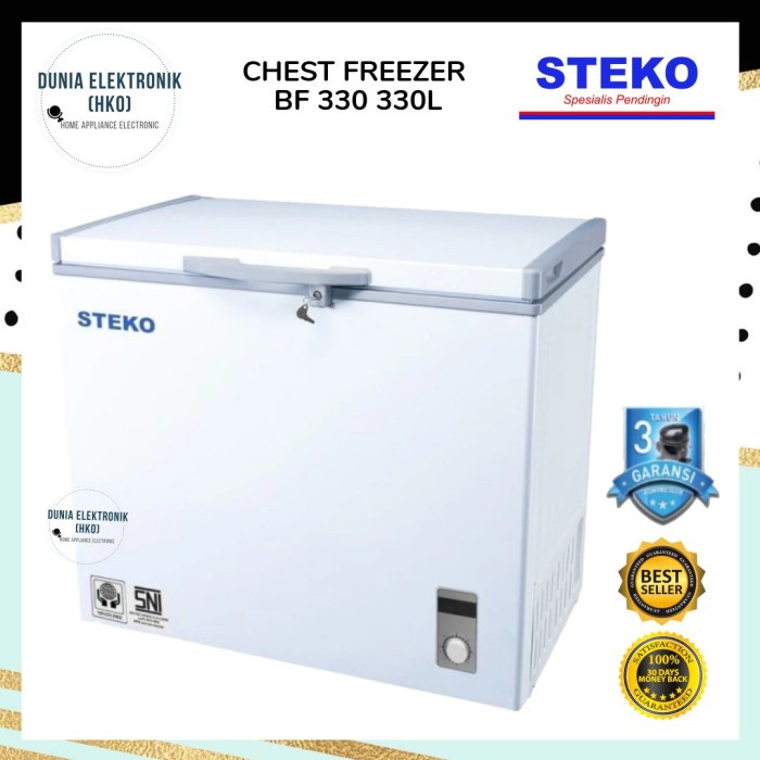 PROMO STEKO BF 330 Freezer Box 330 Liter Low Watt Steko Bf330 Hyper Freeze