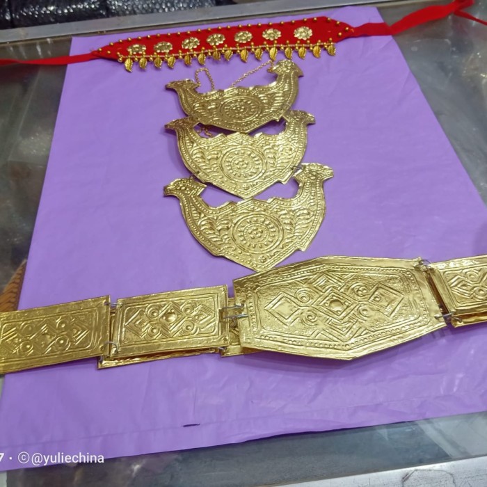Aksesoris Adat Palembang // Aksesoris Baju Adat Palembang Ready