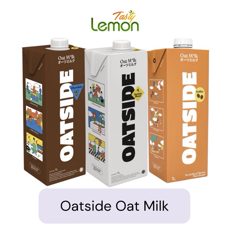 

Oatside Oat Milk, Susu Oat 1 Liter