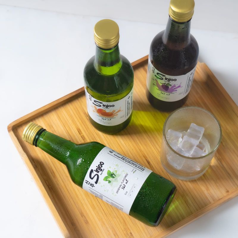 

soju halal/sparkling water (korea)/paket buy 2 get 1 free sloki/rasa original