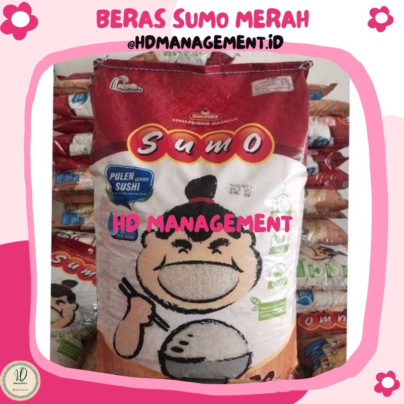 

Beras Putih Sumo Merah 10 Kg exp 2025 kemasan baru HD Management