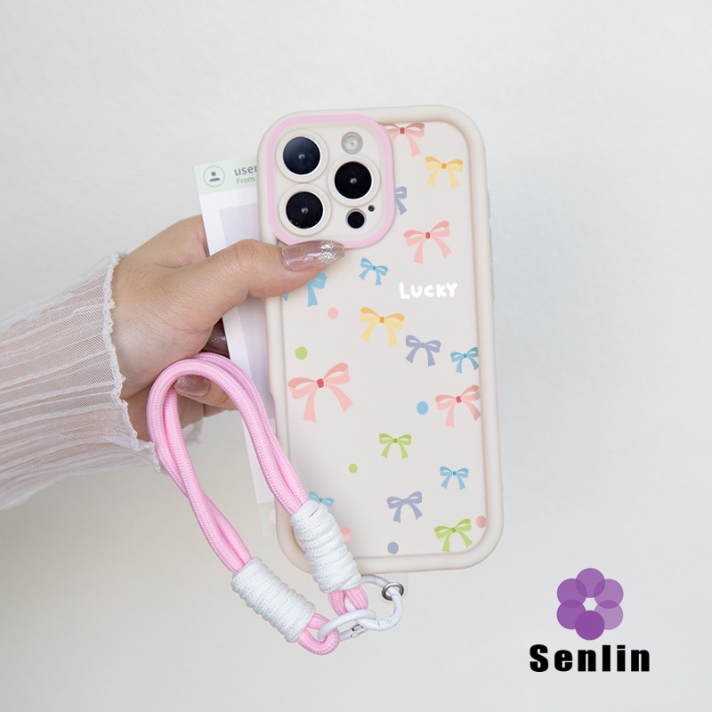 Soft Kelas Atas Busur Cewek Case Redmi 14T 13T Pro Redmi Note 14 4G 5G Pro Plus 13 13C Poco X7 Pro 5