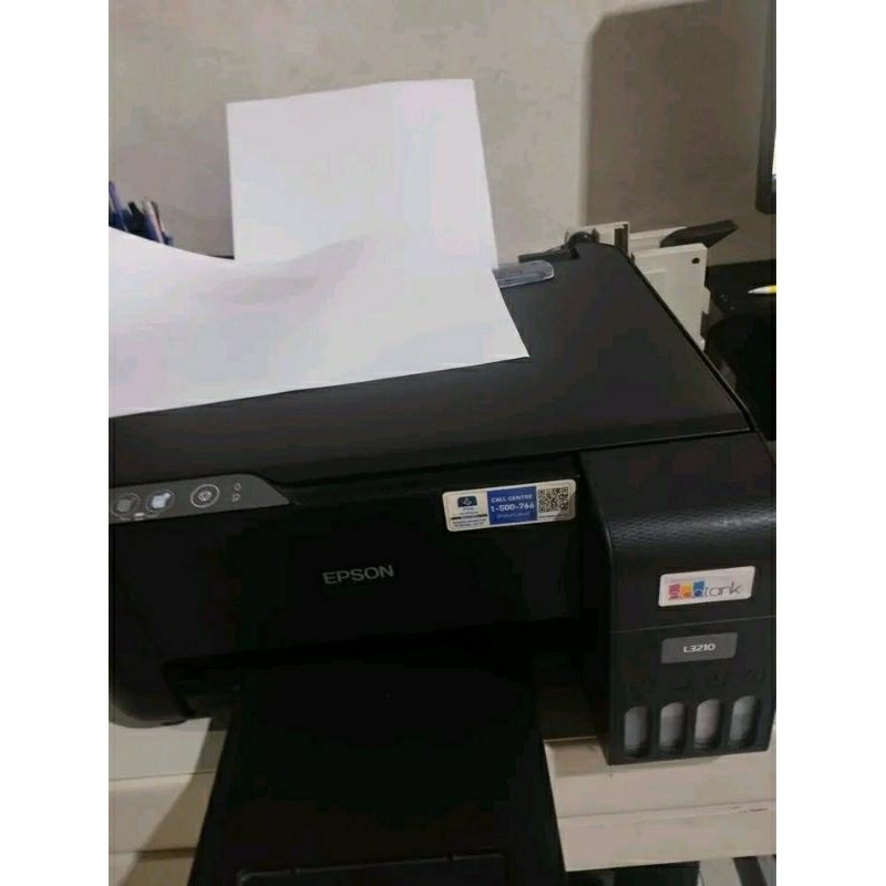 Promo Printer Epson L3210 scan fotocopy warna bekas Normal