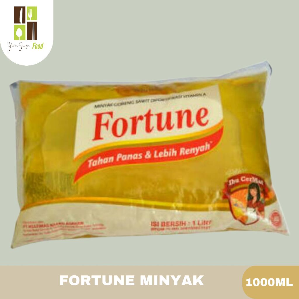 

Fortune Minyak Goreng 2L / 1L Kemasan Pouch