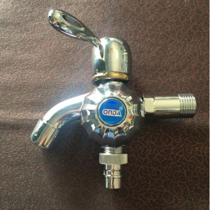 KRAN CABANG ONDA UKURAN 1/2" KERAN AIR UNTUK MESIN CUCI DAN SHOWER