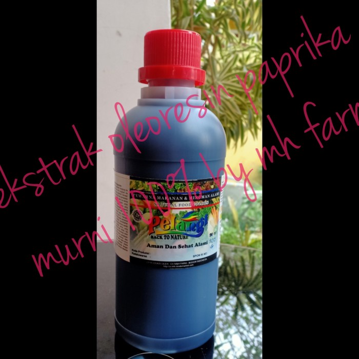 

EKTRAK OLEORESIN PAPRIKA MURNI PEWARNA JELLY n SAOS
