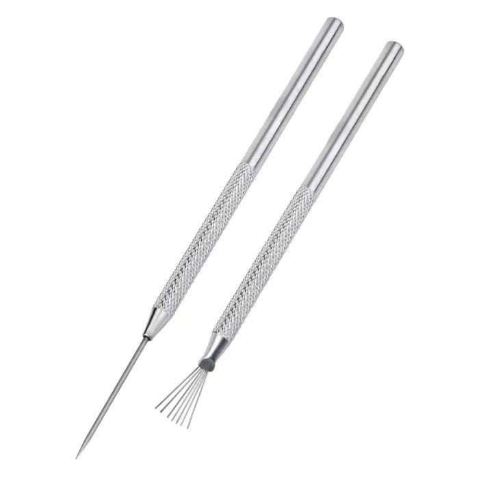

Alat Hias Pottery Clay Sculpting Tool Kuas Besi Jarum (2 Pcs) Terlaris