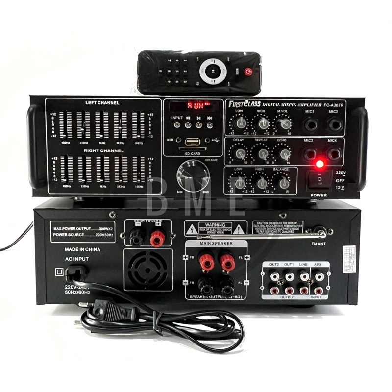 POWER AMPLIFIER FIRSTCLASS FC A367R/ FCA367R FIRST CLASS FCA 367R