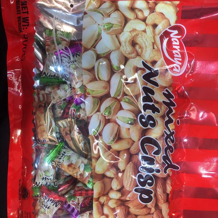 

SALE !!! MIX NUTS CRISP KEMASAN 400GRAM READYY