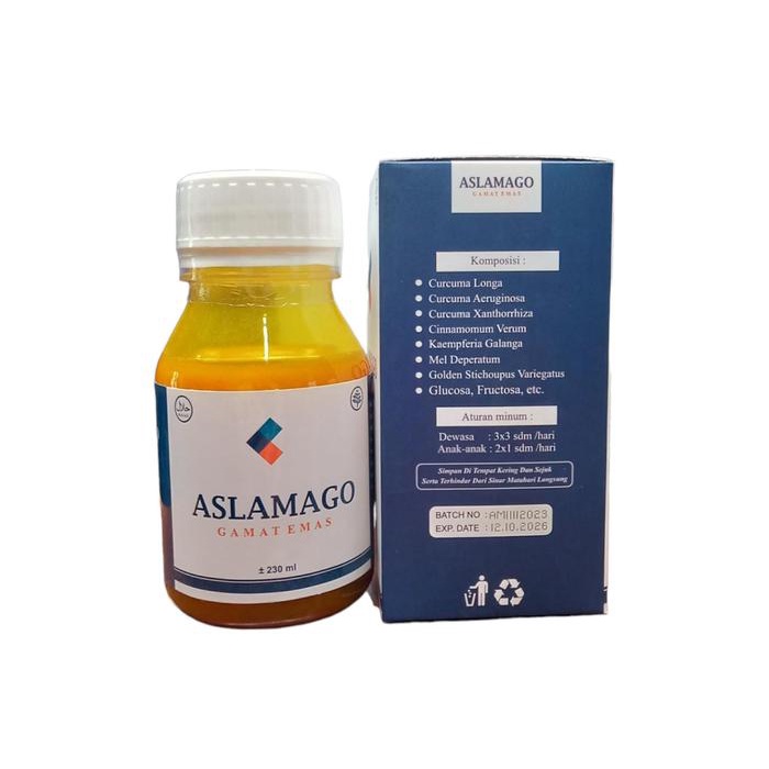 

Madu Aslamago Gamat Emas Isi 230 Ml I Madu Herbal Untuk Kesehatan Pencernaan Terbaru