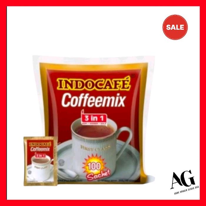 

Indocaffe Coffemix Satu Pak Isi 100 Sacheet Terlaris