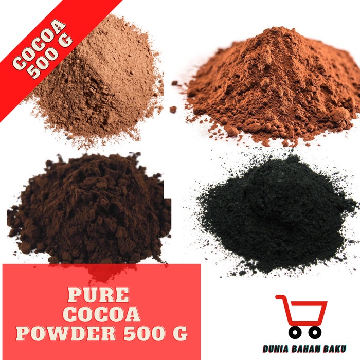 

Ready" Cocoa Powder Coklat Bubuk Murni Ori 100% 500 G All Var