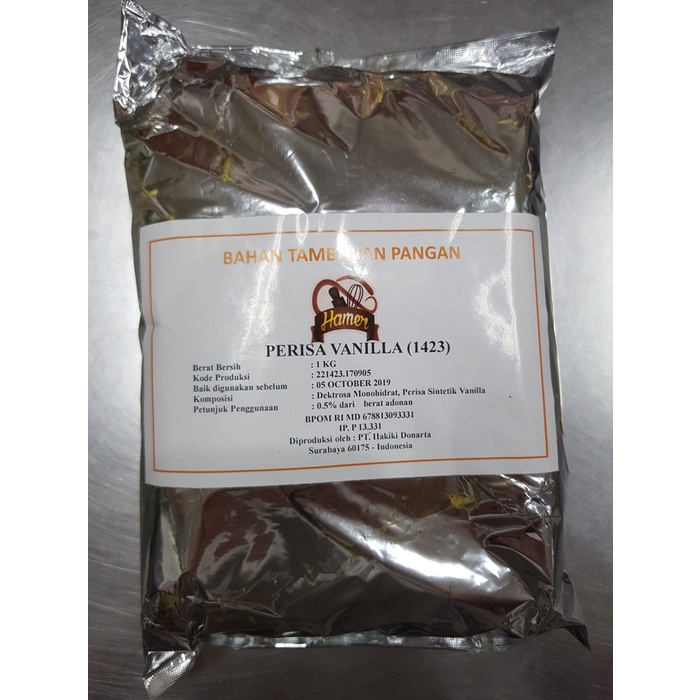 

Ready" Vanila / Vanili Susu Hamer Bubuk 1Kg ( Ekstrak / Esen / Flavour Susu )