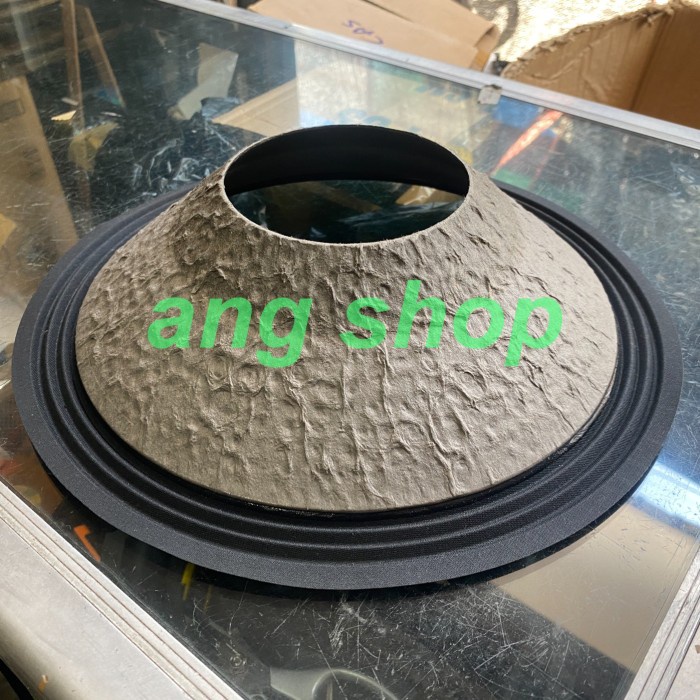 Sale Kertas Speaker 12 Inch Coil 4 Inch Daun Conus Speaker Ashley Orange