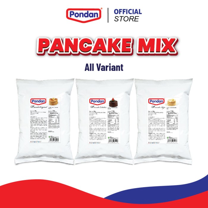 

Ready" Pondan Pancake Premiks 1 Kg