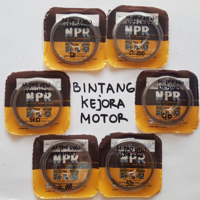 BEST SELLER RING SEHER RING PISTON PISTON RING MEGAPRO NEW OVERSIZE STNDAR 50 100