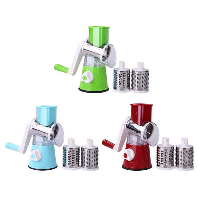 Kitchen multifunctional drum vegetable slicer hand cranked household slicer slicer potato slicer