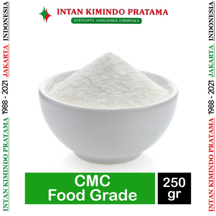 

Ready" Cmc Food Grade 250 Gram Pengental Makanan