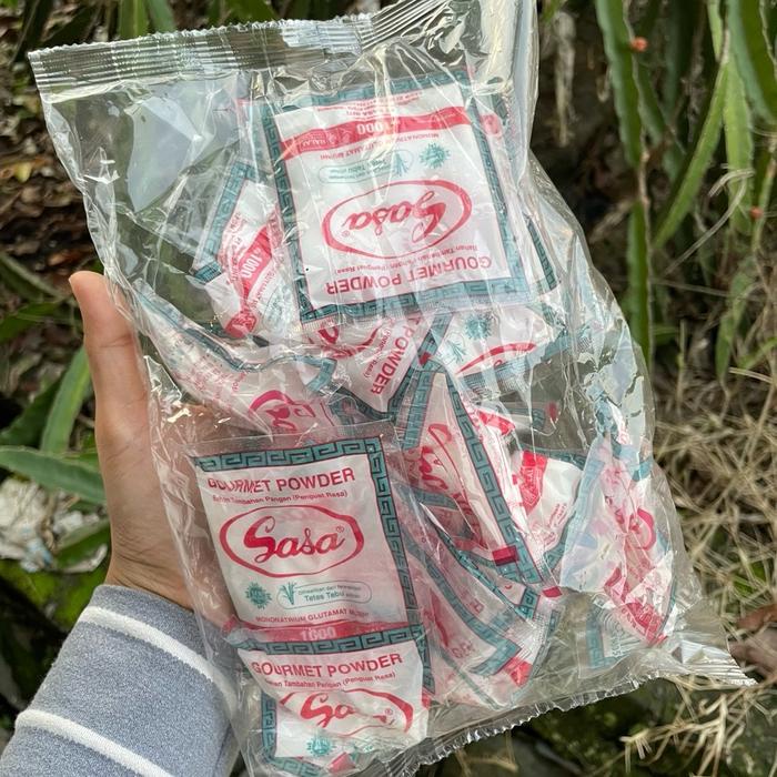 

Ready" 1 Pack Isi 20 Pcs Sasa Seribuan Micin Penyedap Rasa Kemasan 1000An