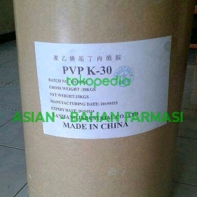 

Ready" Pvp K30 / Povidone K30 / Polivinyl Pirolidon