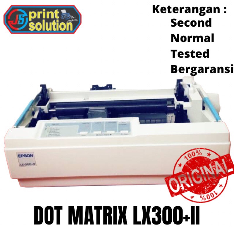 Printer Epson Dot Matrix Lx300+II / Lx300+II