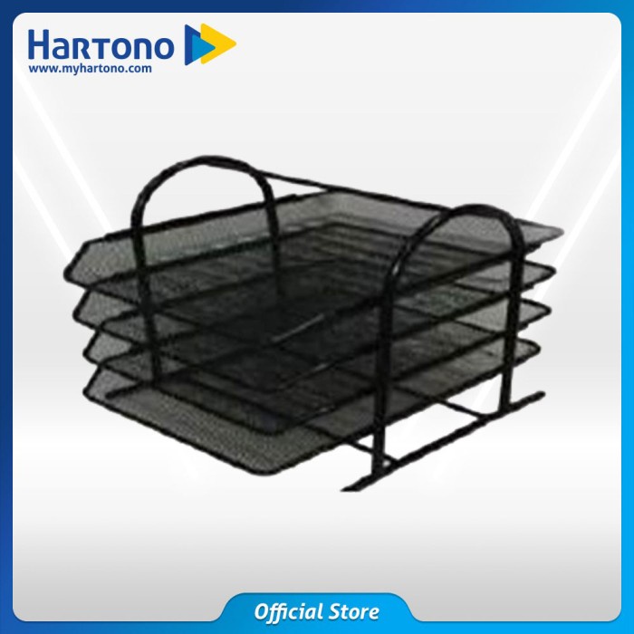 

BARANG TERLARIS V-TEC PAPER SHELF 4 SUSUN BESI VT-BS.04