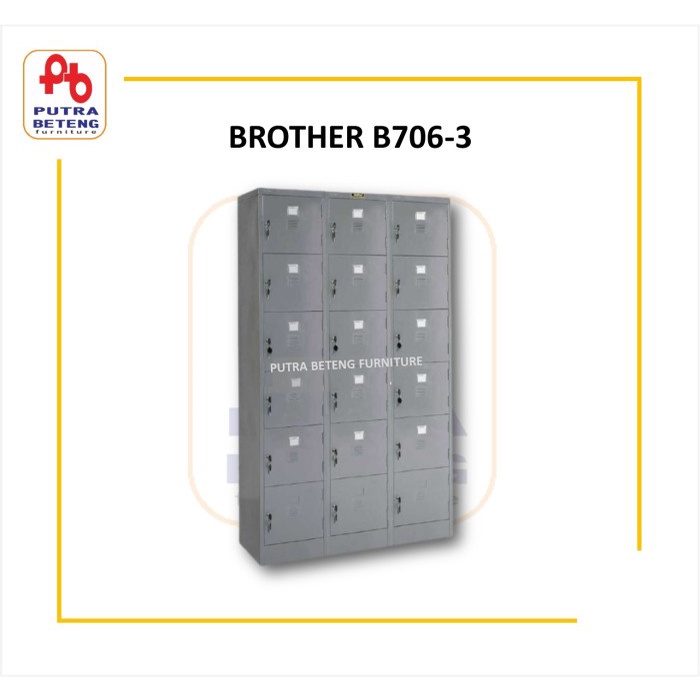 

BARANG TERLARIS Locker Brother B706-3 JOGJA